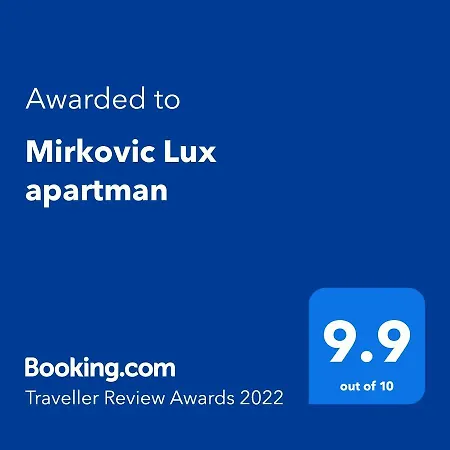 Apartment Mirkovic Lux